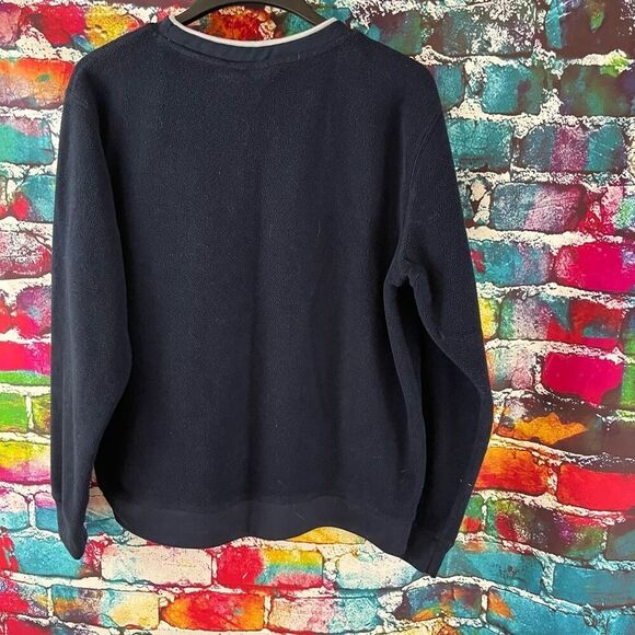 Vintage Disney Fleece Pullover Sweatshirt Tigger Embroidered Size Large - Picture 5 of 5